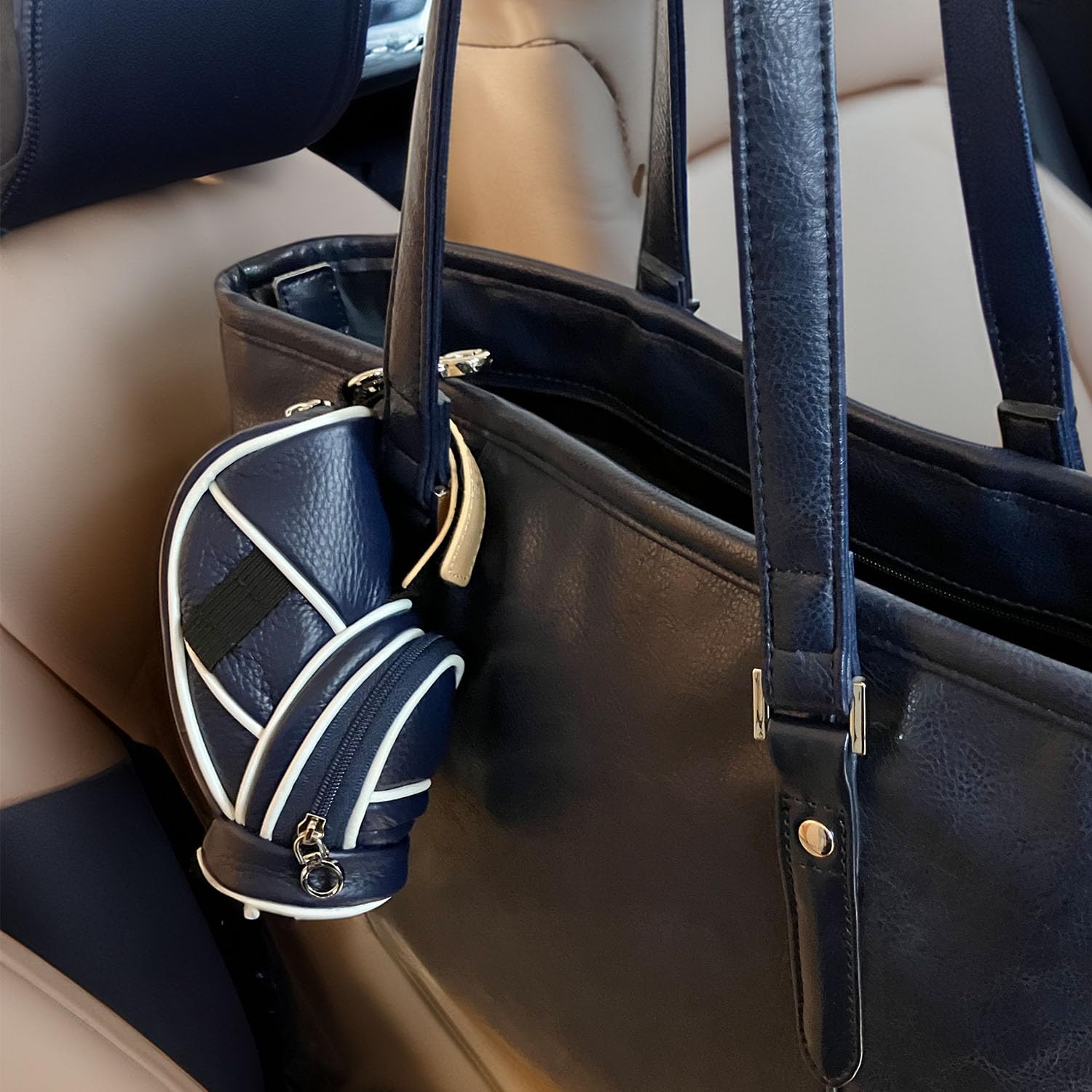 Amazon.co.jp: アトリエ・ヒロ キャディバッグ型 ゴルフボールケース